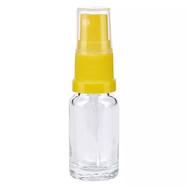 10 ml butelka ze spryskiwaczem żółta/przezroczysta STD ClearLine UT18/10 10 ml butelka ze spryskiwaczem żółta/przezroczysta STD ClearLine UT18/10