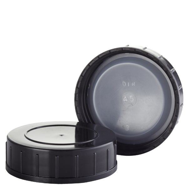 Nakrętka czarna wykonana z PPN 45 mm (DIN 45) Nakrętka czarna wykonana z PPN 45 mm (DIN 45)
