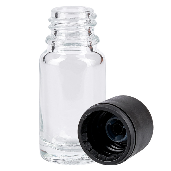 Butelka 10 ml 6 mm SV czarna STD ClearLine UT18/10