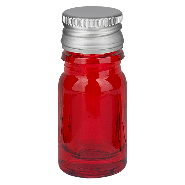 Butelka 5 ml 11 mm SV aluminiowo-srebrna STD RedLine UT18/5