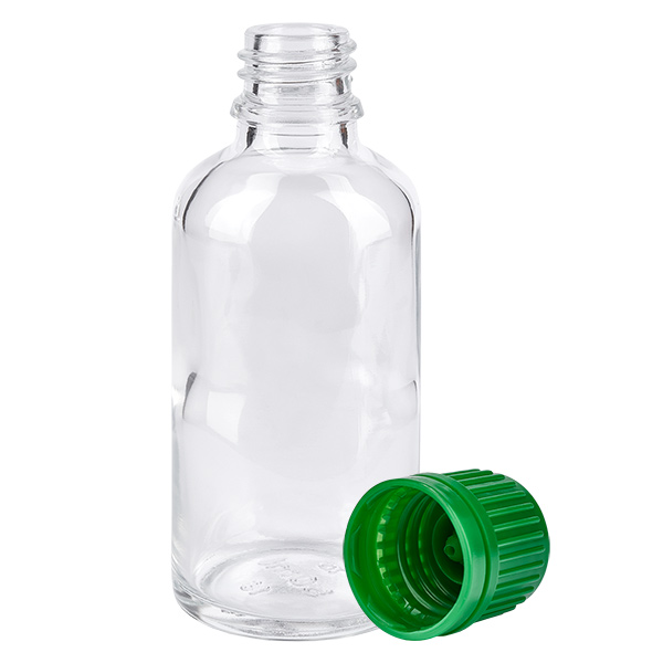 Butelka 50 ml 11 mm SV zielony OV ClearLine UT18/50