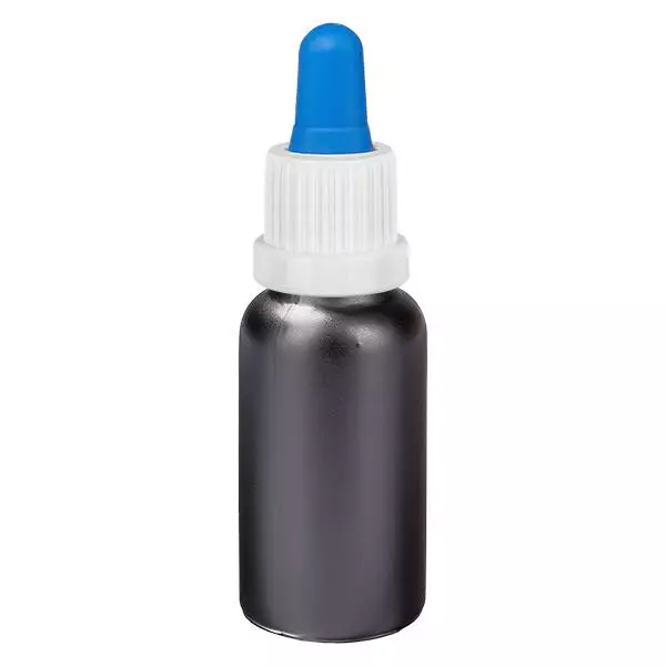 Butelka z pipetą 20 ml biała/niebieska OV BlackLine UT18/20 Butelka z pipetą 20 ml biała/niebieska OV BlackLine UT18/20