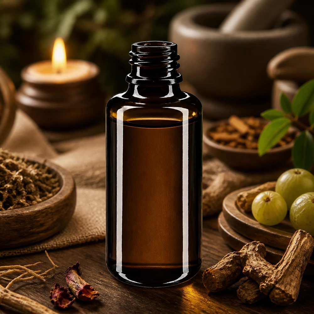 Butelka z fioletowego szkła 30ml DIN 18 (Mironglas) Kompaktowa butelka z zakraplaczem Orion o pojemności 30 ml wykonana z fioletowego szkła Miron do naturalnych środków leczniczych i olejków ziołowych