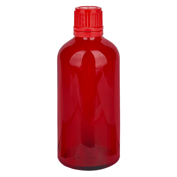 Butelka 100 ml 11 mm SV czerwona OV RedLine UT18/100 Butelka 100 ml 11 mm SV czerwona OV RedLine UT18/100
