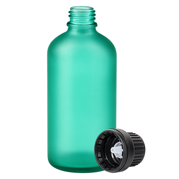 100 ml z zakraplaczem 2 mm czarny OV GreenLine UT18/100