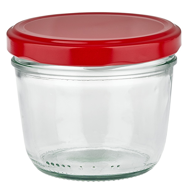 230 ml szklanka z pokrywk&#261; BasicSeal czerwona UNiTWIST
