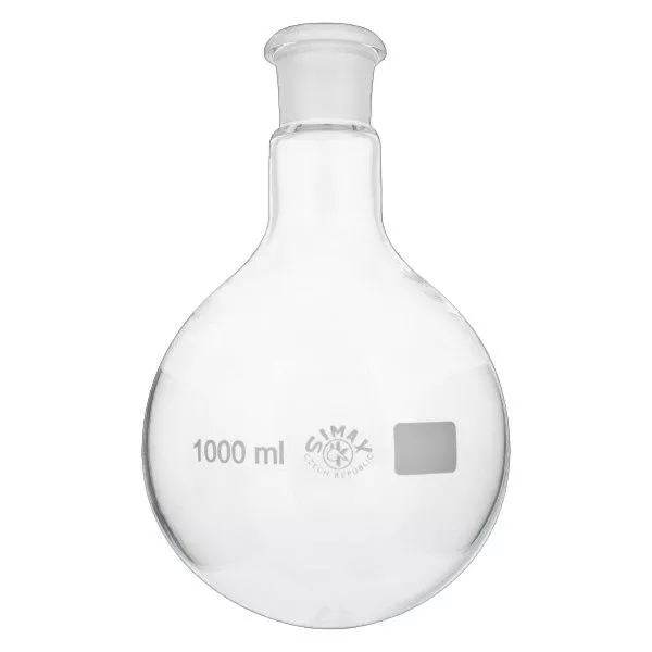 Kolba okrągłodenna 1000 ml ze standardowym szlifowanym złączem (29/32) Kolba okrągłodenna 1000 ml ze standardowym szlifowanym złączem (29/32)