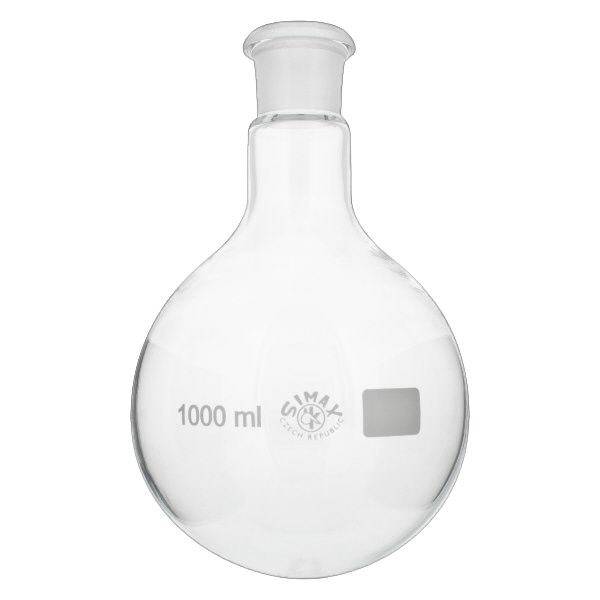 Kolba okrągłodenna 1000 ml ze standardowym szlifowanym złączem (29/32) Kolba okrągłodenna 1000 ml ze standardowym szlifowanym złączem (29/32)