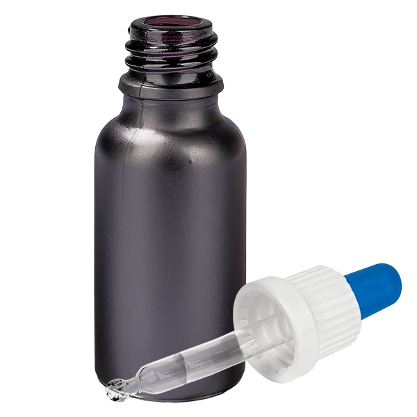 Butelka z pipetą 20 ml biała/niebieska OV BlackLine UT18/20 Butelka z pipetą 20 ml biała/niebieska OV BlackLine UT18/20