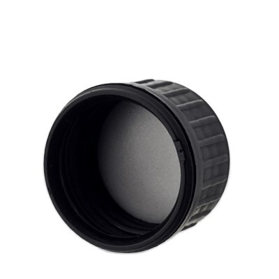 Czarna zakr&#281;tka do butelek z fioletowym olejem