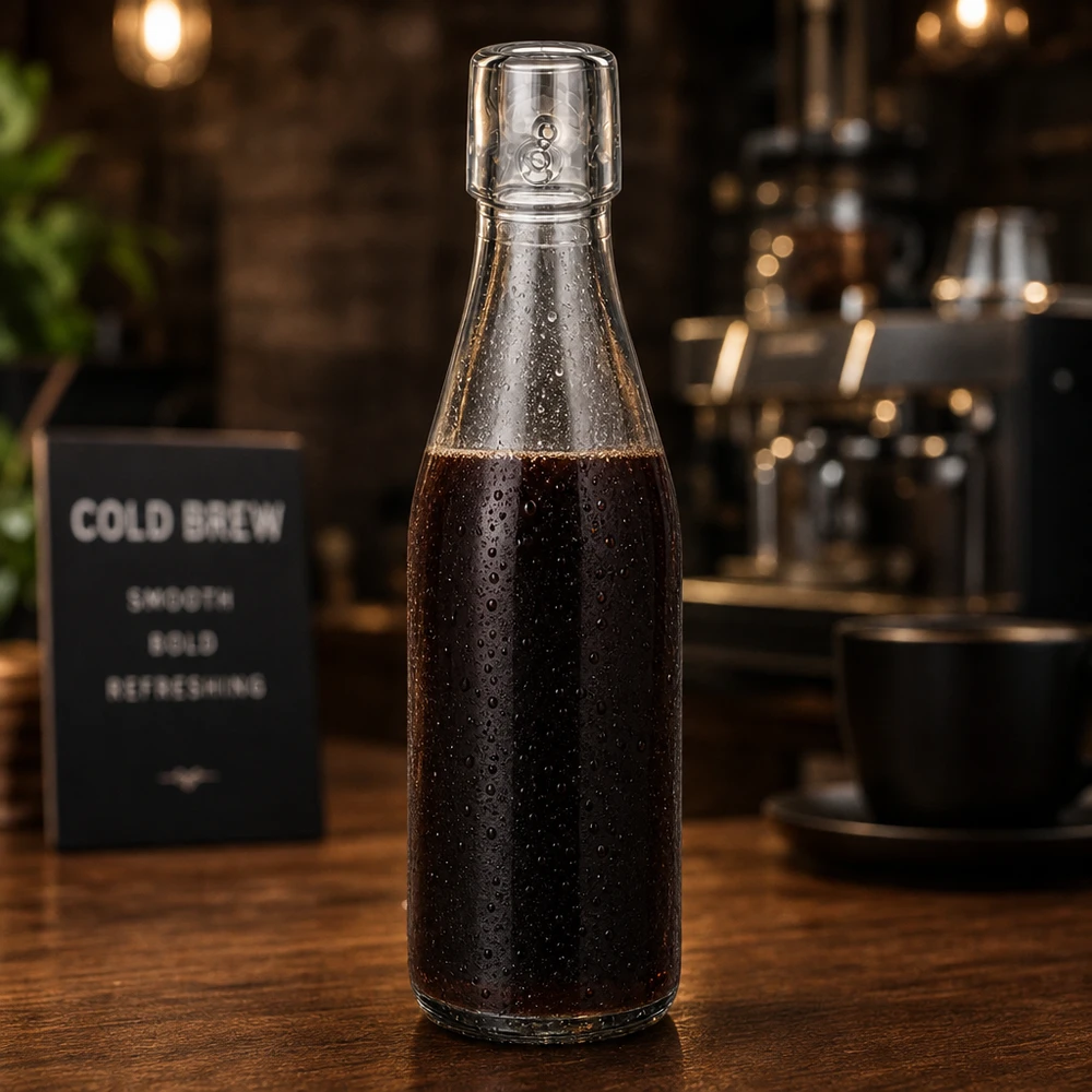 Butelka szklana 250 ml bez zamknięcia typu UNiTWIST Butelka szklana 250 ml bez zamknięcia typu UNiTWIST