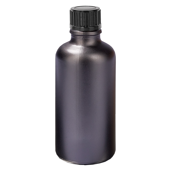 Butelka 50 ml 11 mm SV czarna STD BlackLine UT18/50 Butelka 50 ml 11 mm SV czarna STD BlackLine UT18/50