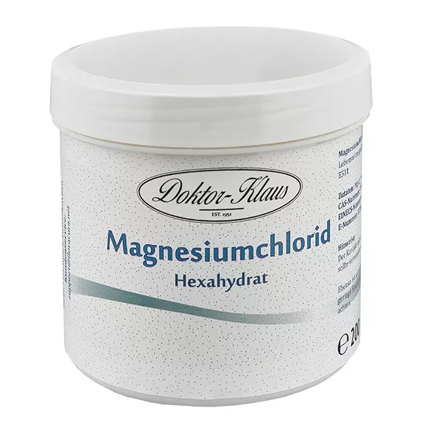 200g Doktor-Klaus chlorek magnezu-6-wodny E511 200g Doktor-Klaus chlorek magnezu-6-wodny E511
