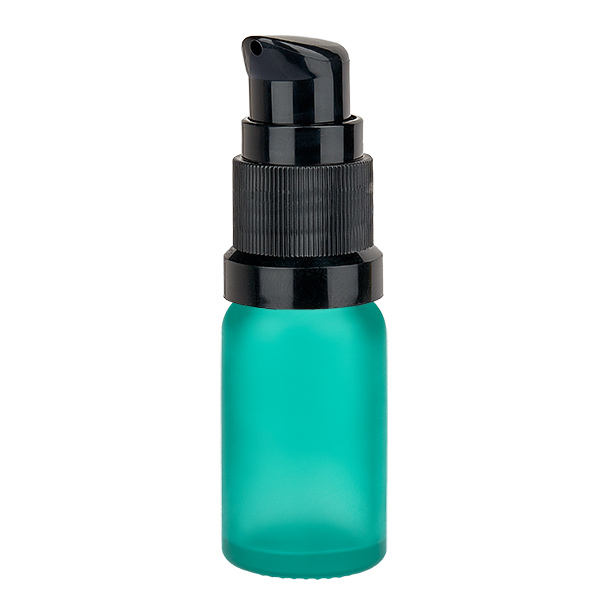 10 ml butelka z pompką czarna STD GreenLine UT18/10 10 ml butelka z pompką czarna STD GreenLine UT18/10