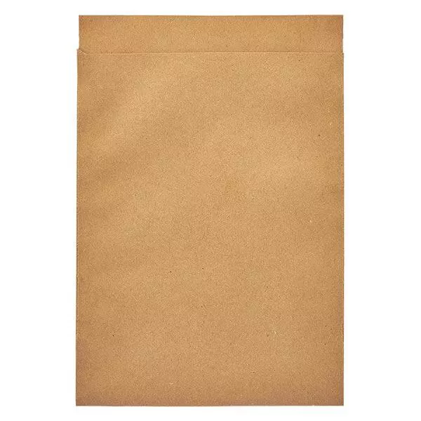 Torebka płaska brązowa (opakowanie 100 szt.) 150x200mm. Wykonane z papieru natronowego. Bezpieczne dla żywności. Bez fałdy bocznej i dolnej. 50 g/m² Torebka płaska brązowa (opakowanie 100 szt.) 150x200mm. Wykonane z papieru natronowego. Bezpieczne dla żywności. Bez fałdy bocznej i dolnej. 50 g/m²