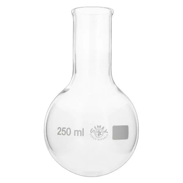 Kolba okrągłodenna 250 ml z wąską szyjką
