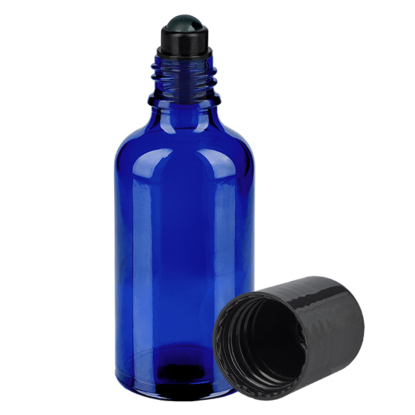 Butelka roll-on 50 ml czarna STD BlueLine UT18/50