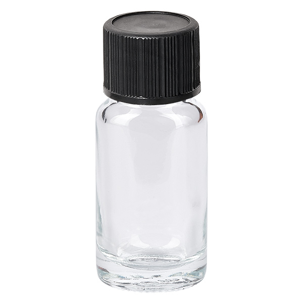 Butelka z zakraplaczem 10 ml 1 mm czarna STD ClearL. UT18/10