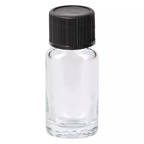 Butelka z zakraplaczem 10 ml 1 mm czarna STD ClearL. UT18/10