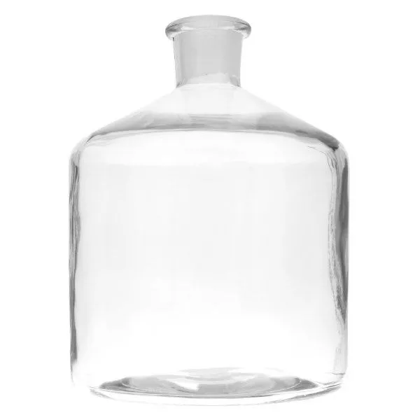 Butelka biurety 2000 ml wykonana z przezroczystego szkła Butelka biurety 2000 ml wykonana z przezroczystego szkła