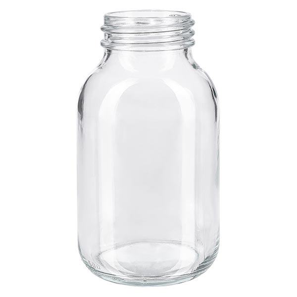 Butelka z szeroką szyjką 500 ml, przezroczyste szkło Butelka z szeroką szyjką 500 ml, przezroczyste szkło