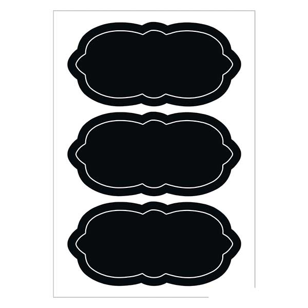 Naklejki na st&#243;&#322; &quot;Cloud&quot; (6 naklejek) | 2 arkusze = 6 naklejek.