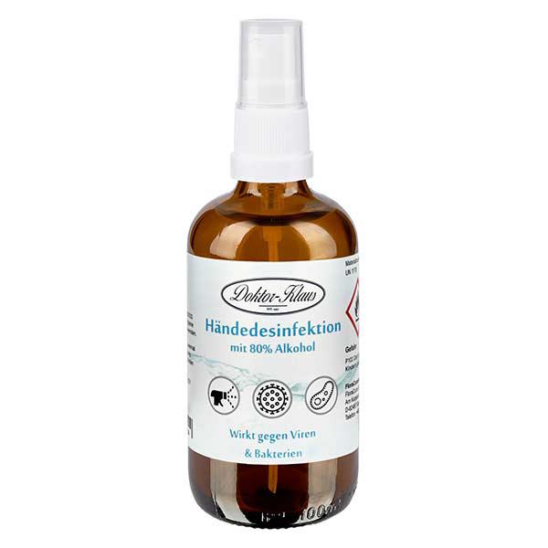 Spray do dezynfekcji rąk 100ml Doktor-Klaus Spray do dezynfekcji rąk 100ml Doktor-Klaus