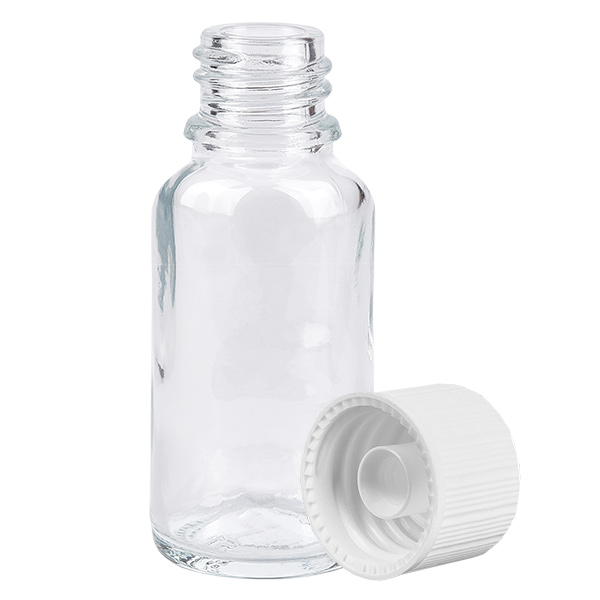 Butelka 20 ml 6 mm SV czarna STD ClearLine UT18/20