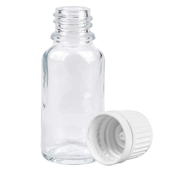 Butelka 20 ml 11 mm SV bia&#322;a STD ClearLine UT18/20