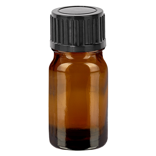 Butelka 5 ml 11 mm SV czarna STD BrownLine UT18/5