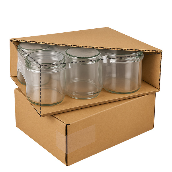 520g Honigglas mit goldenem Deckel BioSeal UNiTWIST