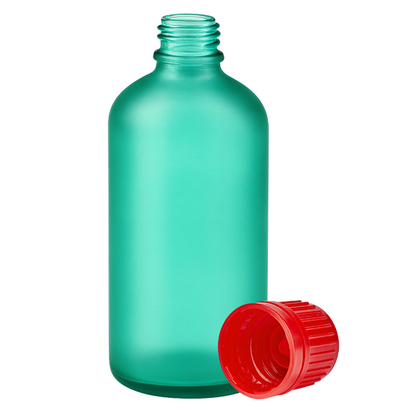 Butelka 100 ml 11 mm SV czerwona OV GreenLine UT18/100
