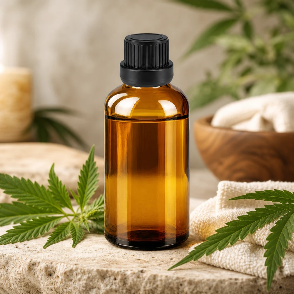 50 ml butelka z kroplomierzem 2 mm czarna OV BrownLine UT18/50 Kompaktowa butelka z zakraplaczem z bursztynowego szkła o pojemności 50 ml z ochroną UV dla substancji wrażliwych na światło