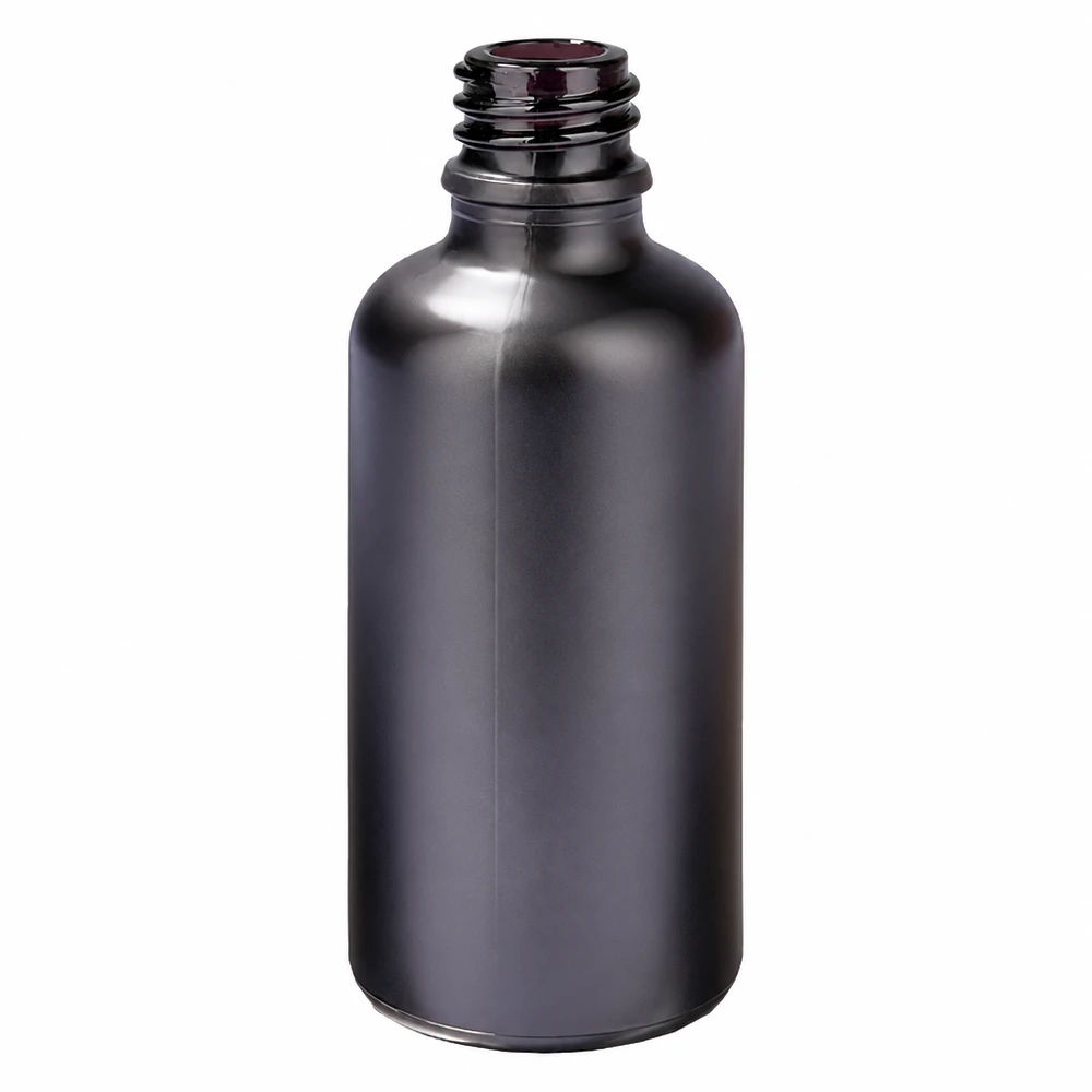 Butelka farmaceutyczna 50 ml BlackLine UT18/50 UNiTWIST w eleganckim czarnym kolorze