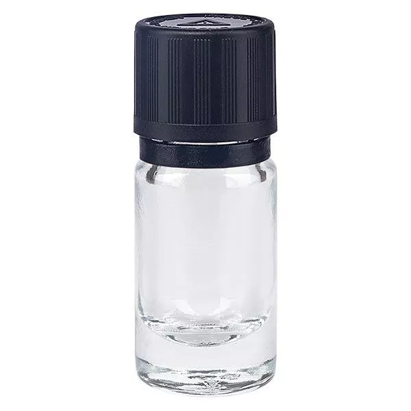 Apotfl. przezroczysty 5ml kroplówka v. Pr. 1mm s. KiSi Bliwa OV