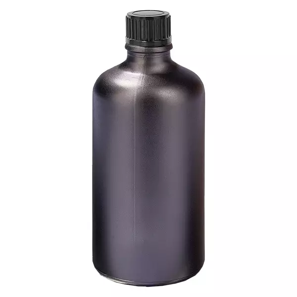 Butelka 100 ml 11 mm SV czarna STD BlackLine UT18/100 Butelka 100 ml 11 mm SV czarna STD BlackLine UT18/100