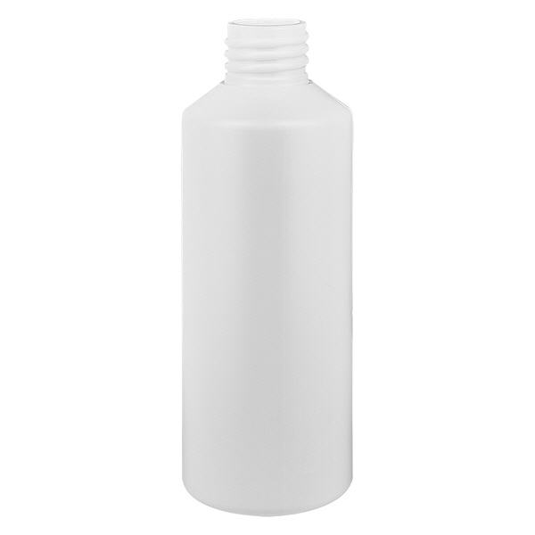 Butelka apteczna HDPE 100ml biała, bez zakrętki Butelka apteczna HDPE 100ml biała, bez zakrętki