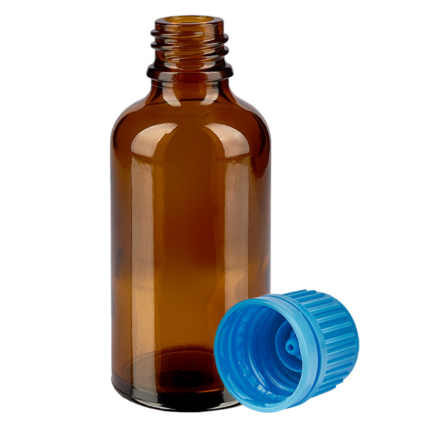 Butelka 50 ml 11 mm SV niebieski OV BrownLine UT18/50