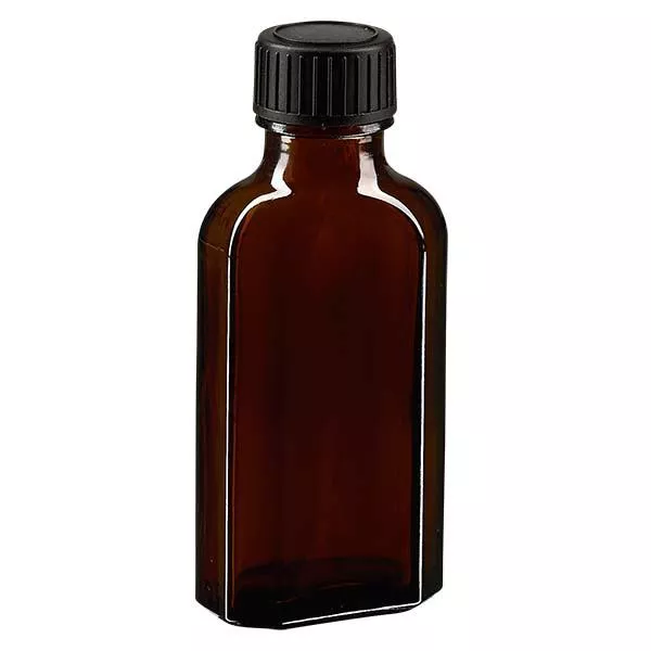 50 ml Brązowa zakrętka Meplat z dyskiem uszczelniającym LKD