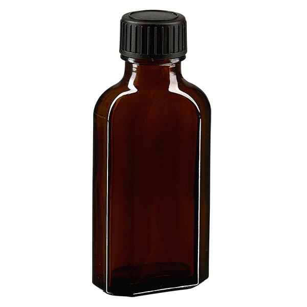 50 ml Brązowa zakrętka Meplat z dyskiem uszczelniającym LKD