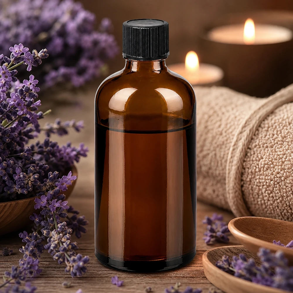 100 ml butelka z zakraplaczem 1 mm czarna STD BrownLine UT18/100 Butelka z zakraplaczem 100 ml BrownLine z brązowego szkła z ochroną UV dla substancji wrażliwych na światło