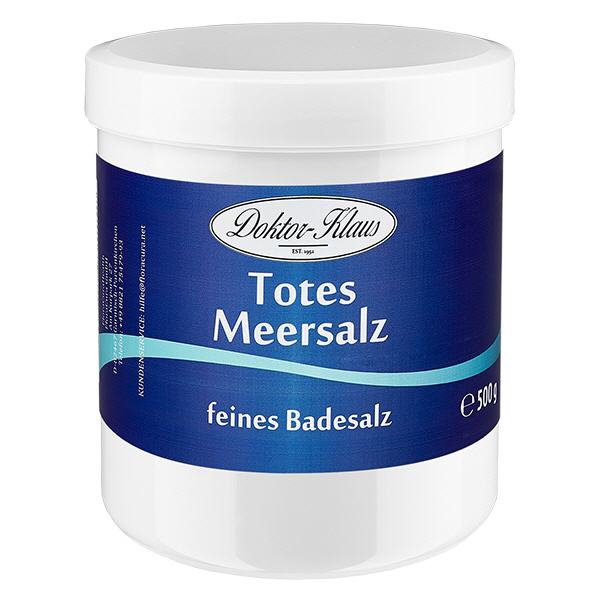 500g soli do kąpieli z Morza Martwego Doctor Klaus 500g soli do kąpieli z Morza Martwego Doctor Klaus