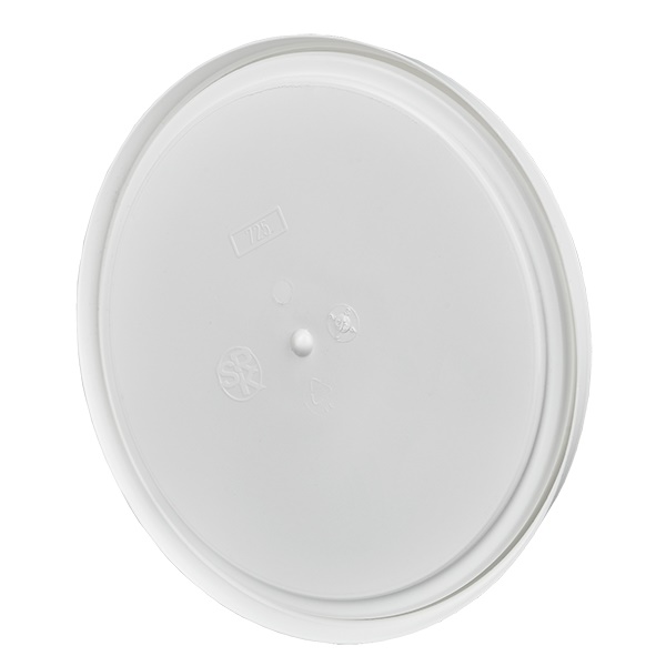 Bia&#322;a pokrywa pasuj&#261;ca do wiadra o pojemno&#347;ci 2,5 litra