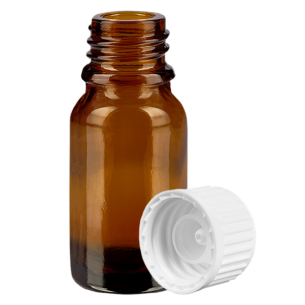 Butelka 10 ml (globul) 3 mm GR w. STD BrownL. UT18/10