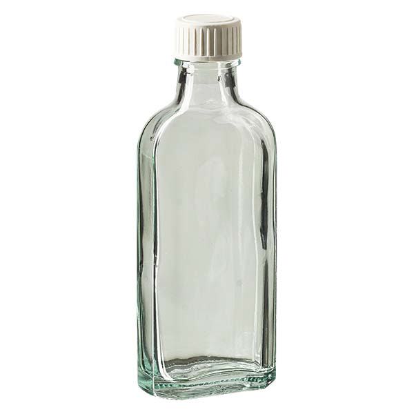 100 ml Przezroczysta zakrętka Meplat z wkładką z pianki PE 100 ml Przezroczysta zakrętka Meplat z wkładką z pianki PE