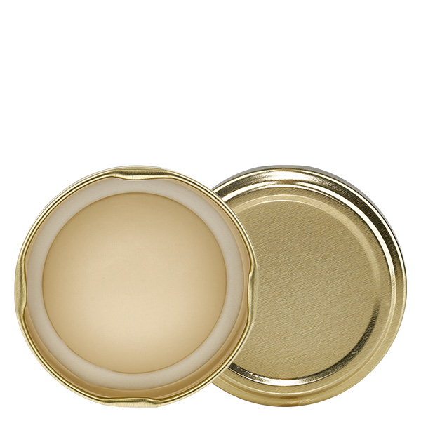 Pokrywa BasicSeal 58 mm złota (TO58) UNiTWIST Pokrywa BasicSeal 58 mm złota (TO58) UNiTWIST