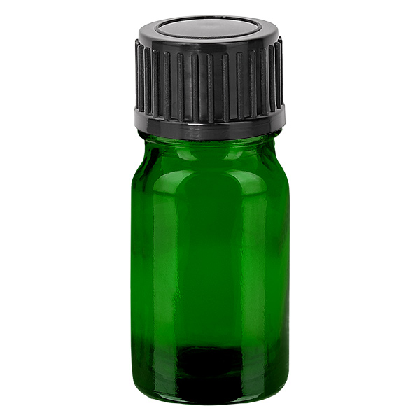 Butelka 5 ml, 11 mm SV, czarna STD GreenLine UT18/5