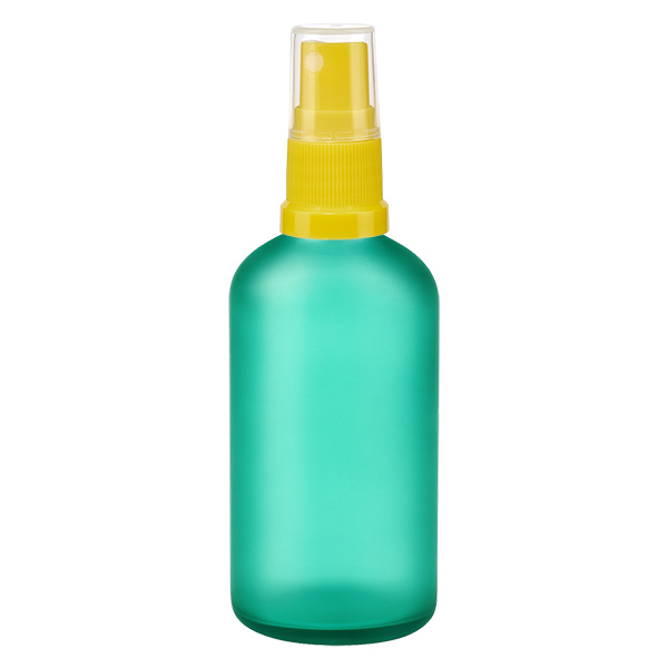 Butelka ze spryskiwaczem 100 ml żółta/przezroczysta STD GreenLine UT18/100 Butelka ze spryskiwaczem 100 ml żółta/przezroczysta STD GreenLine UT18/100