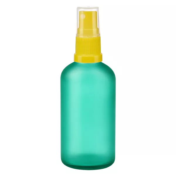 Butelka ze spryskiwaczem 100 ml żółta/przezroczysta STD GreenLine UT18/100 Butelka ze spryskiwaczem 100 ml żółta/przezroczysta STD GreenLine UT18/100