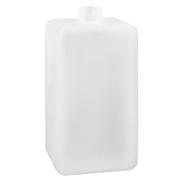 Butelka na chemikalia 1500ml, wąska szyjka wykonana z PE-HD, kolor naturalny, GL 32 Butelka na chemikalia 1500ml, wąska szyjka wykonana z PE-HD, kolor naturalny, GL 32